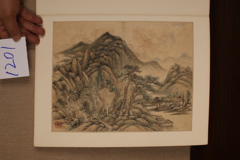 王翚 山水 册页 十二开 - 图6