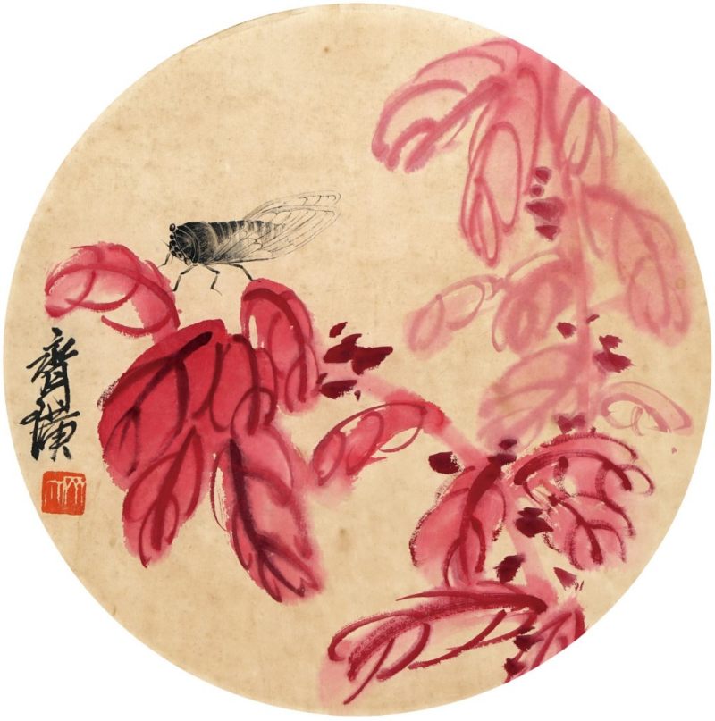    齊白石 花蟲  - 图1