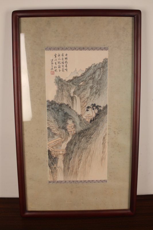 溥儒 山水 - 图3