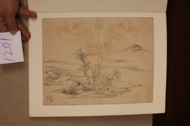 王翚 山水 册页 十二开 - 图7