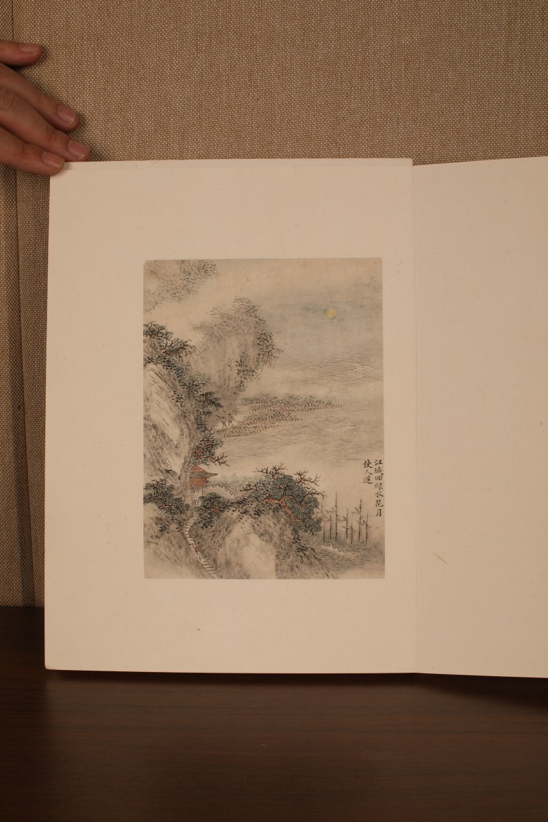 蒋溥 画唐李白诗意 十二开 - 图18