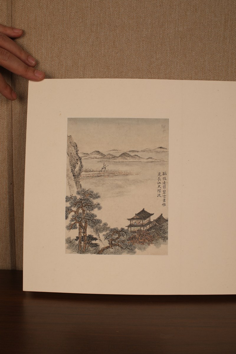 蒋溥 画唐李白诗意 十二开 - 图10