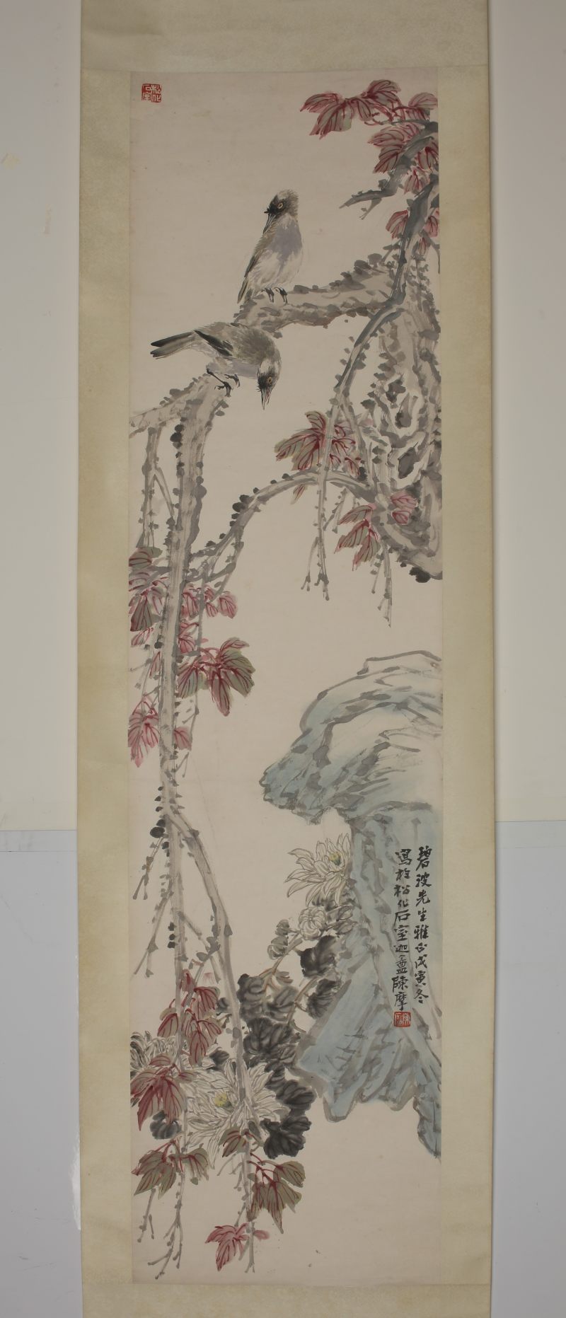 陈摩 花鸟 - 图2