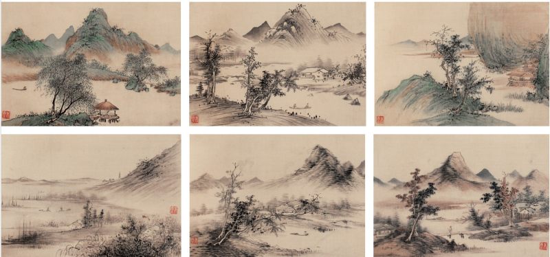 朱昂之山水