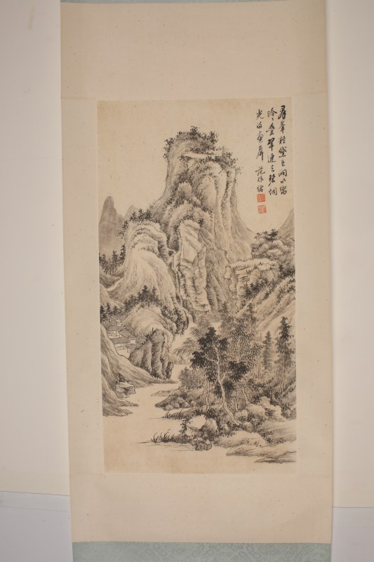 范振绪 山水 - 图2