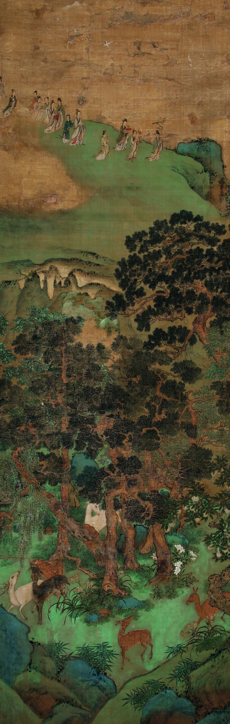 佚名 鹿苑仙葩