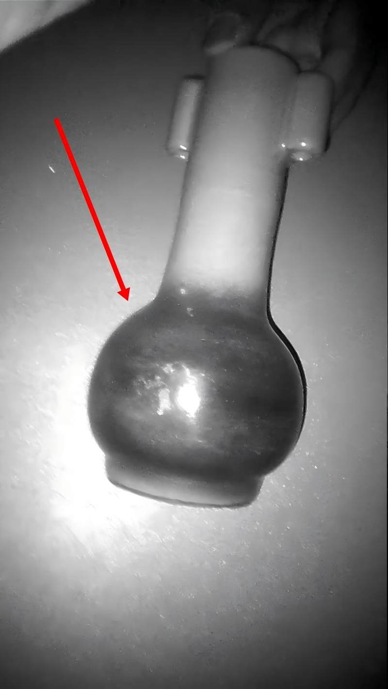 明代 龙泉窑粉青釉贯耳瓶 - 图10