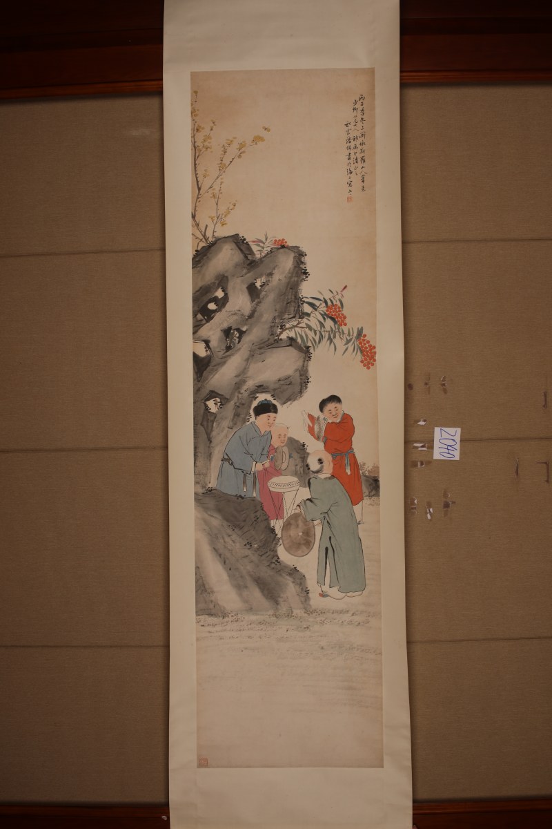 潘锦 山水人物 - 图2