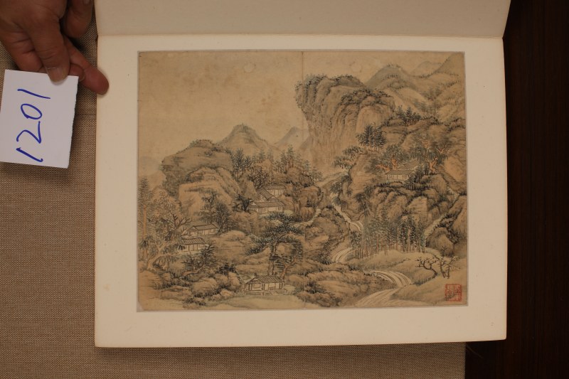 王翚 山水 册页 十二开 - 图8