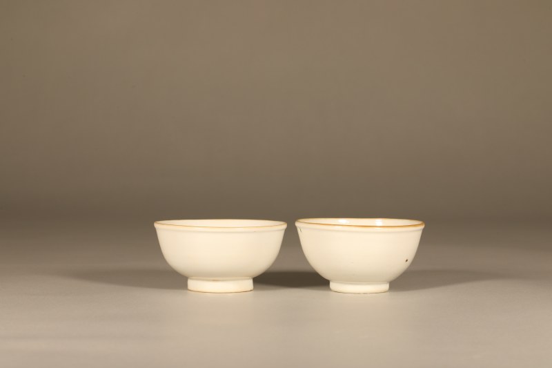 清初 白釉茶园 - 图3