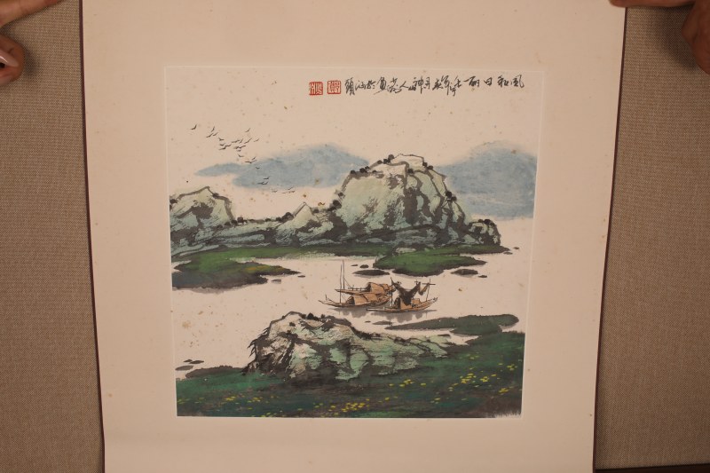 郑少洲 山水 册页 - 图2