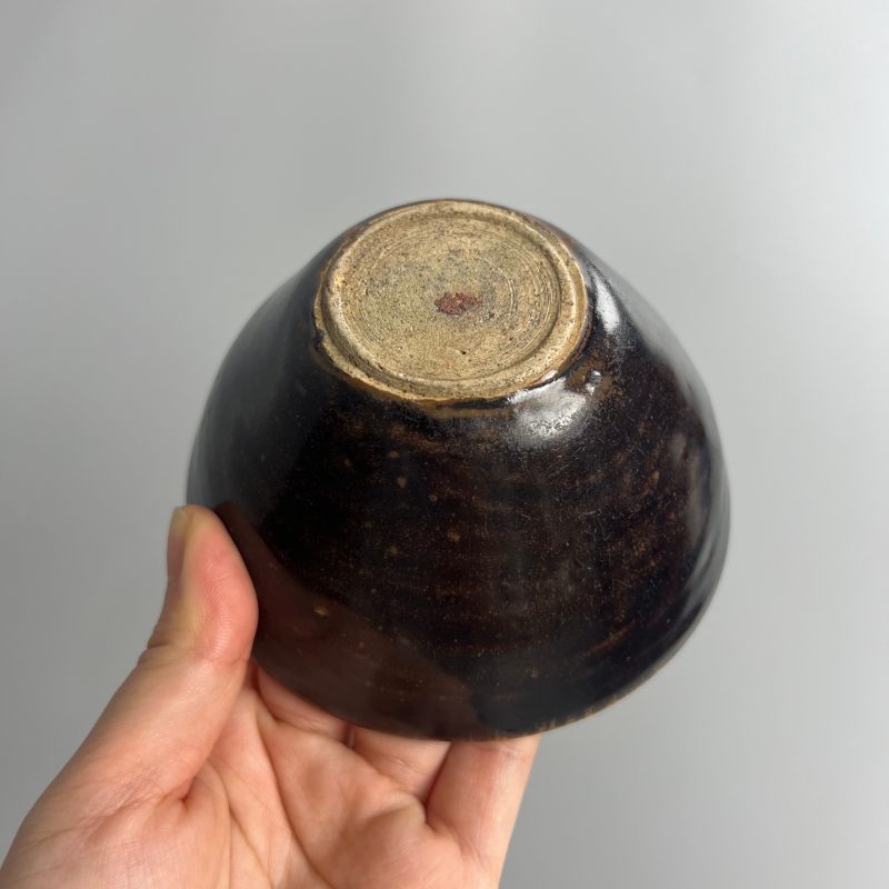 明代 吉州窑三叶纹小盏 - 图10