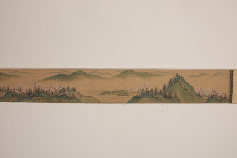 陆小曼 青绿山水 - 图5