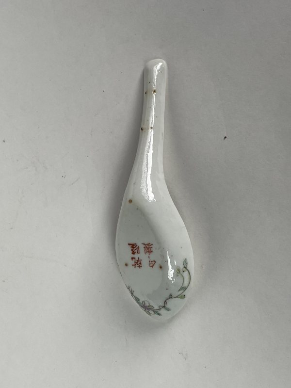 民国 粉彩勺子 - 图4