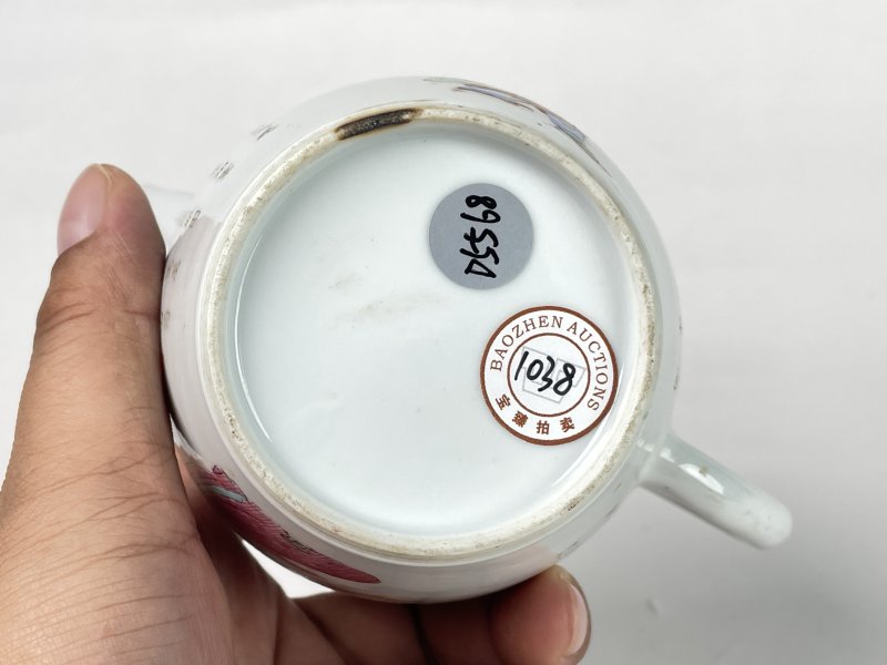 清道光 粉彩无双谱人物纹茶壶 - 图11