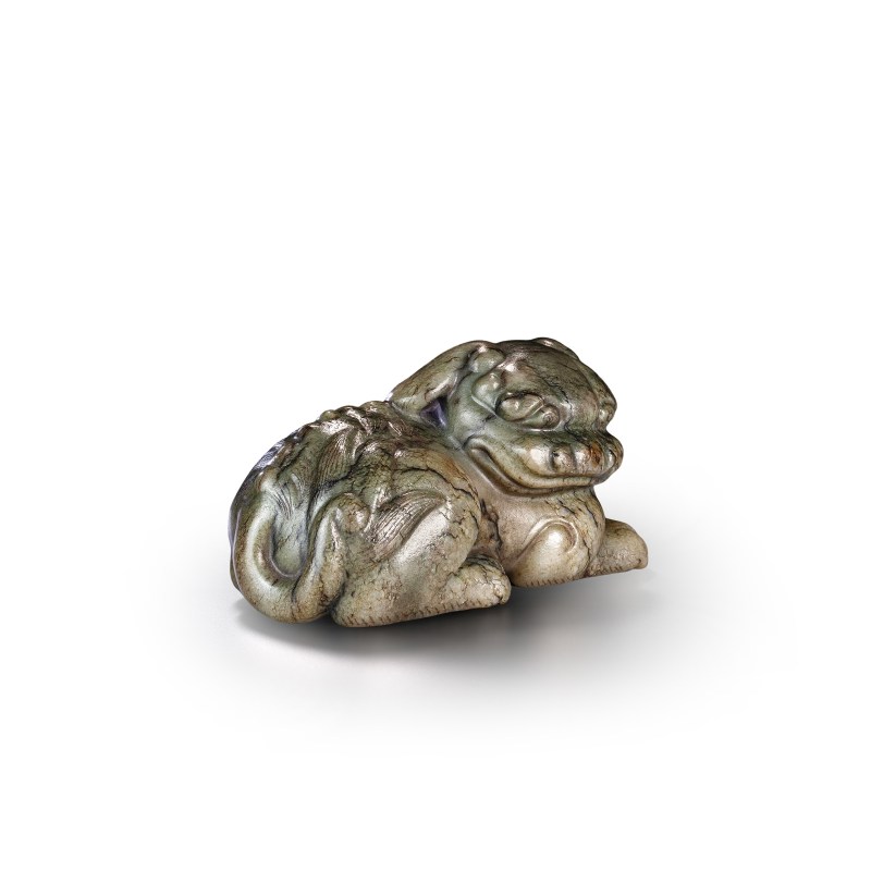 明代 玉狮
