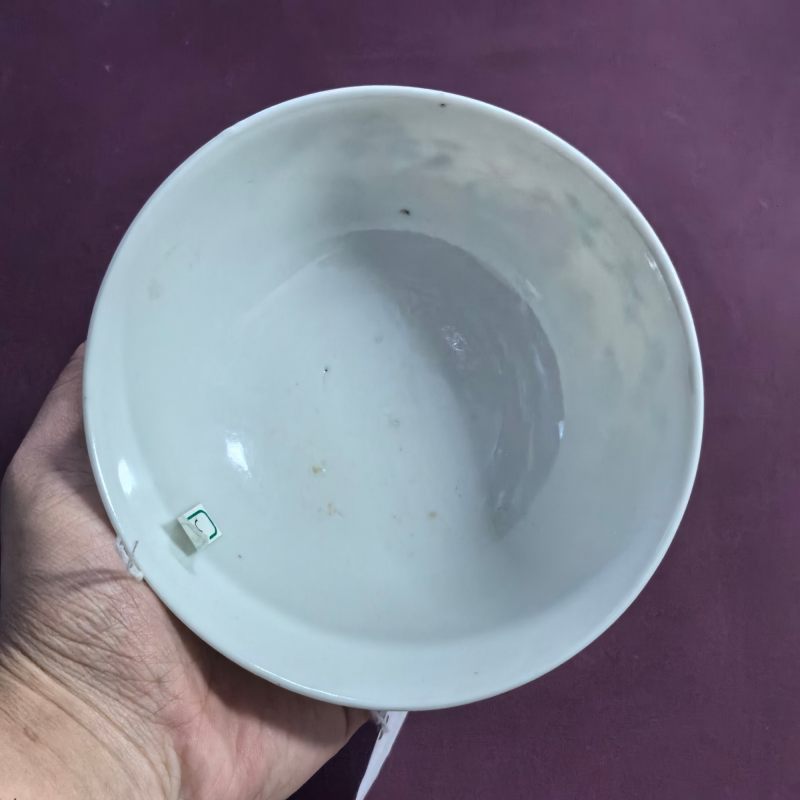 清晚期 粉彩花卉纹碗 - 图5