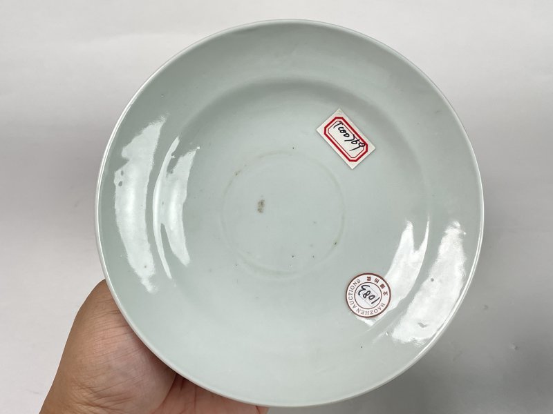 民国 粉彩折枝花卉纹大盖碗 - 图6