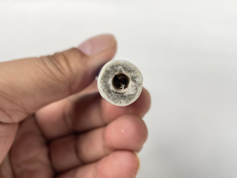 清康熙 青花山水纹毛笔 - 图9