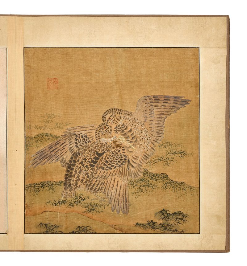 邊景昭（傳） 花鳥圖 | After Bian Jingzhao (active 1426–1435) — An album of flowers and birds - 图6