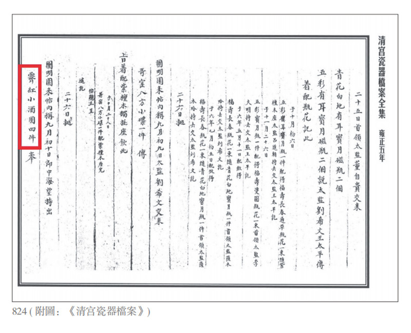 清雍正 宝石红釉小杯 - 图2
