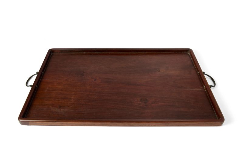 清十九世紀 黃花梨承盤 | A Chinese huanghuali tray - 图2