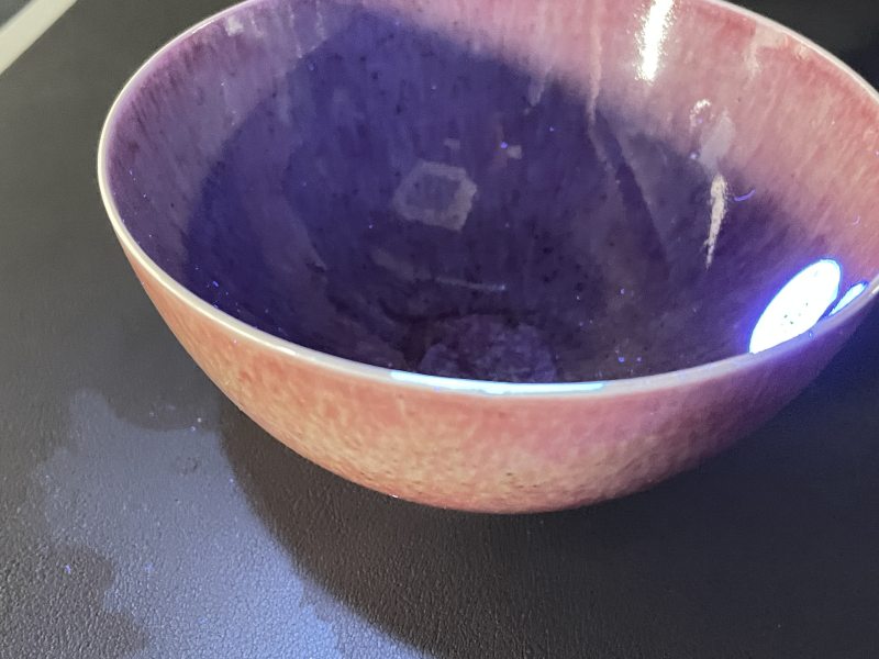 清 豇豆红釉碗 - 图13