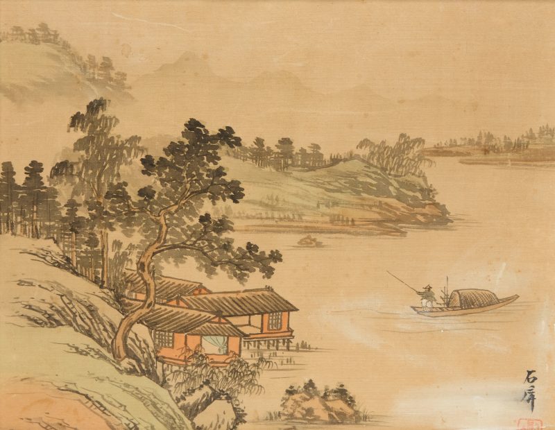 清晚期 - 二十世紀 繪畫四幅 | Chinese school, late Qing - 20th century - 图5