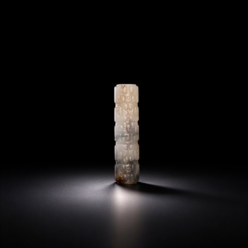 明代 龙纹玉勒