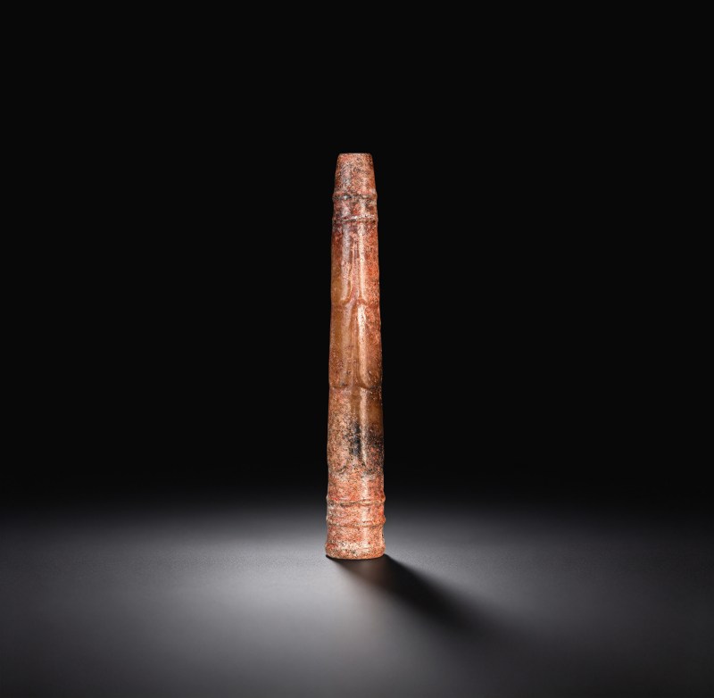 明代 蝉纹柄形器