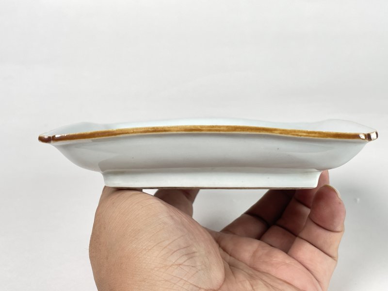 明天启 红绿彩四方盘一对 - 图6