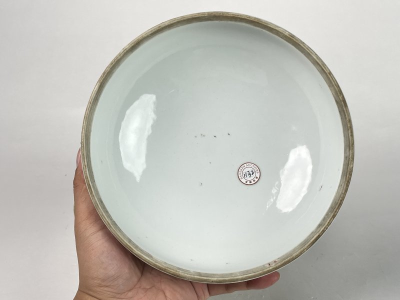 清光绪 粉彩过枝花卉纹捧盒 - 图6