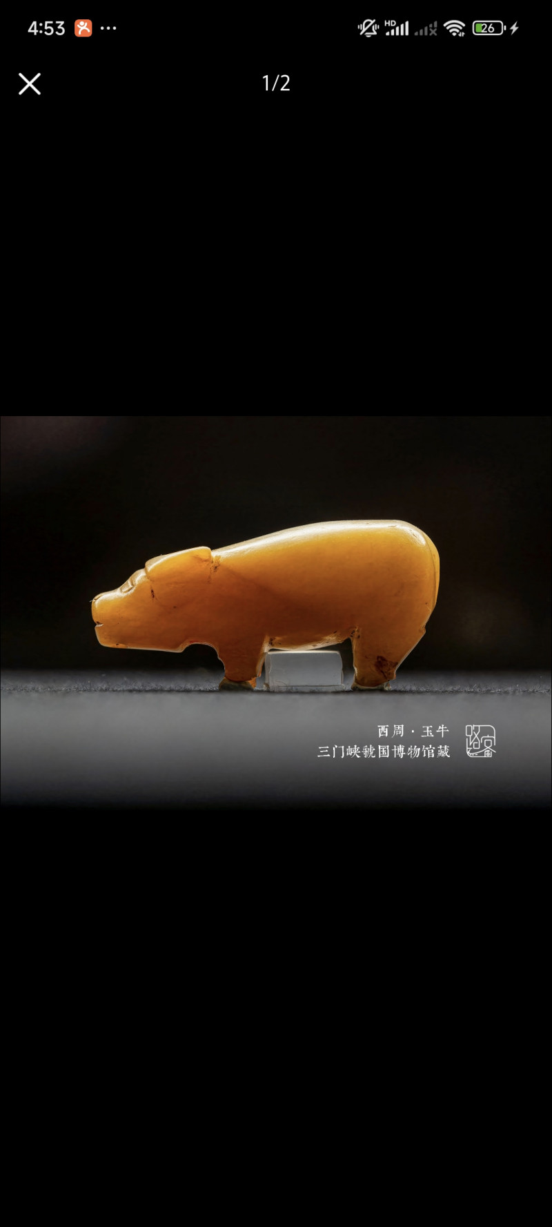 明代 回首牛 - 图8