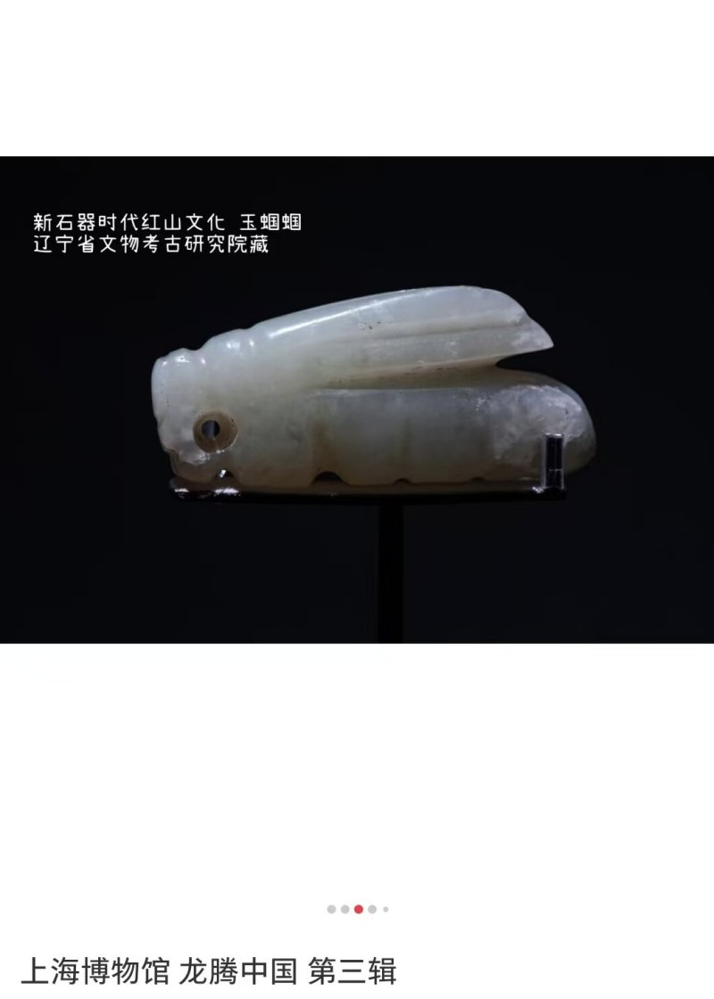 明代 玉蚂蚱 - 图8