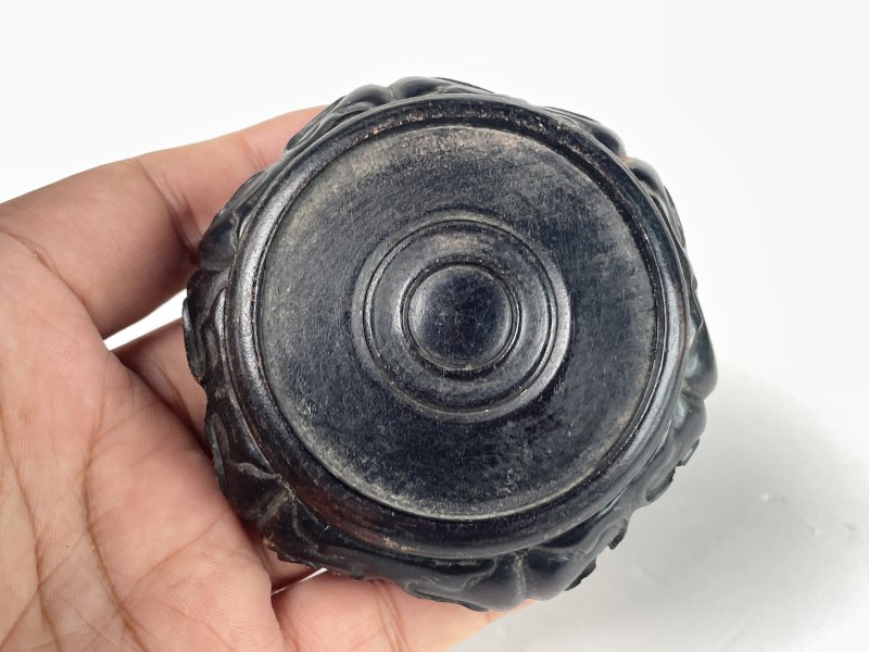 清中期 吹绿釉葫芦瓶 - 图12