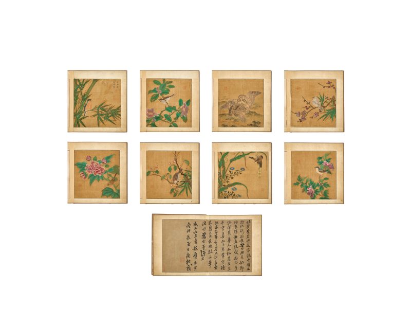 邊景昭（傳） 花鳥圖 | After Bian Jingzhao (active 1426–1435) — An album of flowers and birds