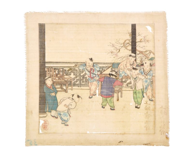 王鎮海 嬰戲 | Wang Zhenhai (? - ?) — Boys at play