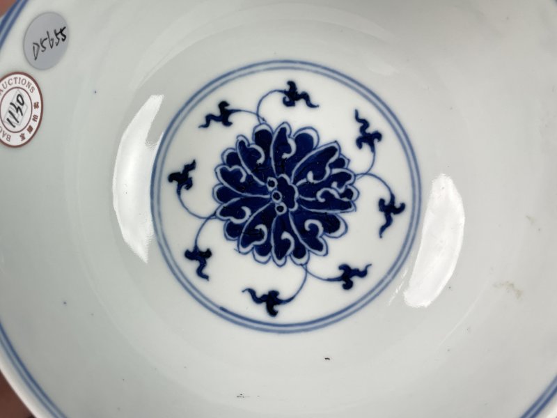 清光绪 青花缠枝莲纹碗 - 图7