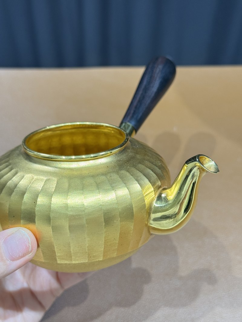 石黑光南金壶 - 图7