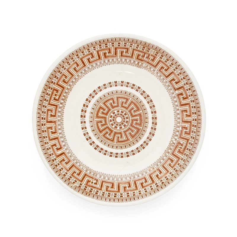 Three large Japanese transfer-ware plates - 图4