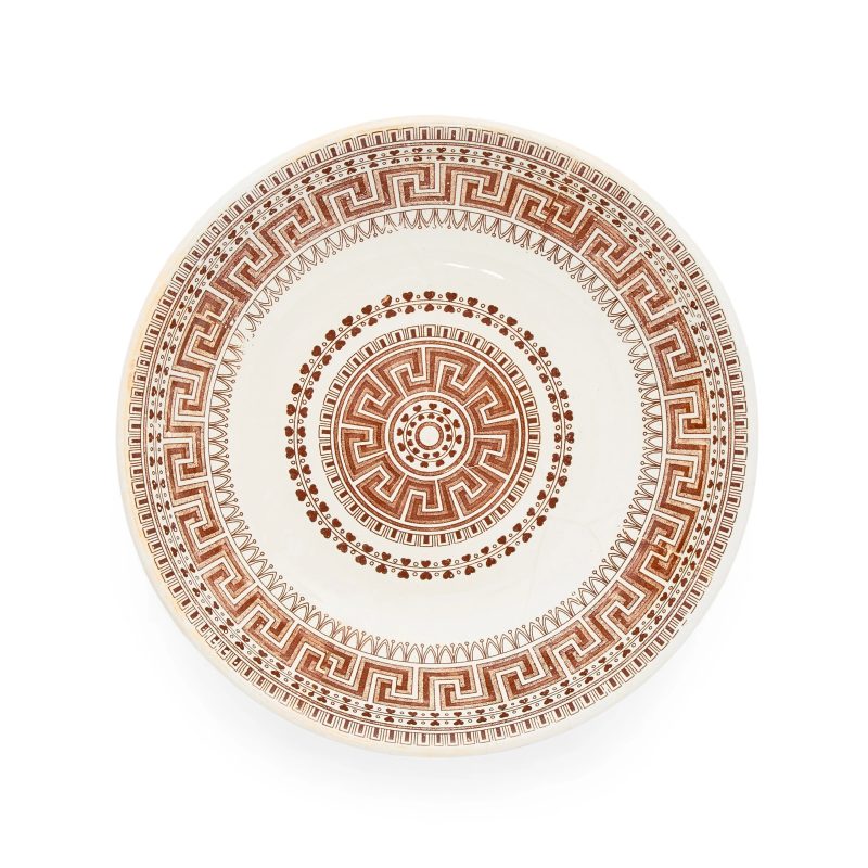 Three large Japanese transfer-ware plates - 图6