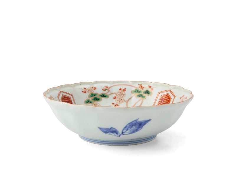A Japanese verte-Imari bowl - 图2