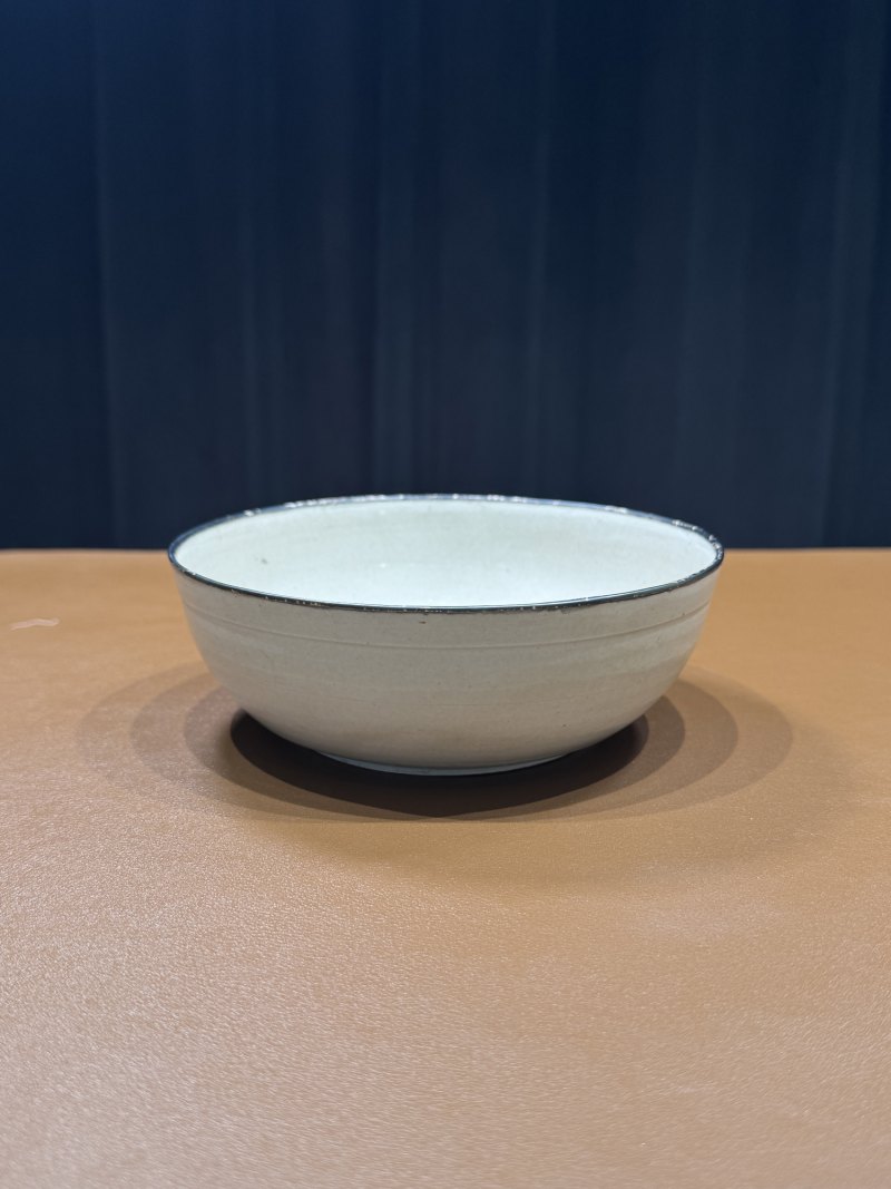 明 定窑刻划莲纹钵 - 图3