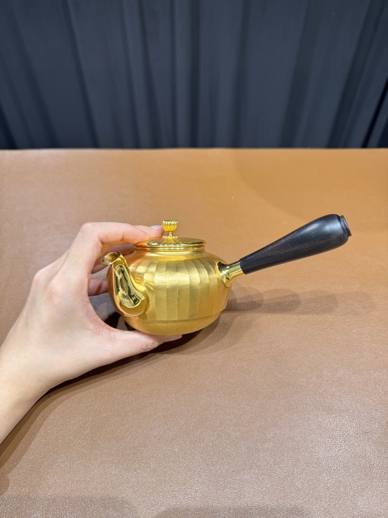 石黑光南金壶 - 图4