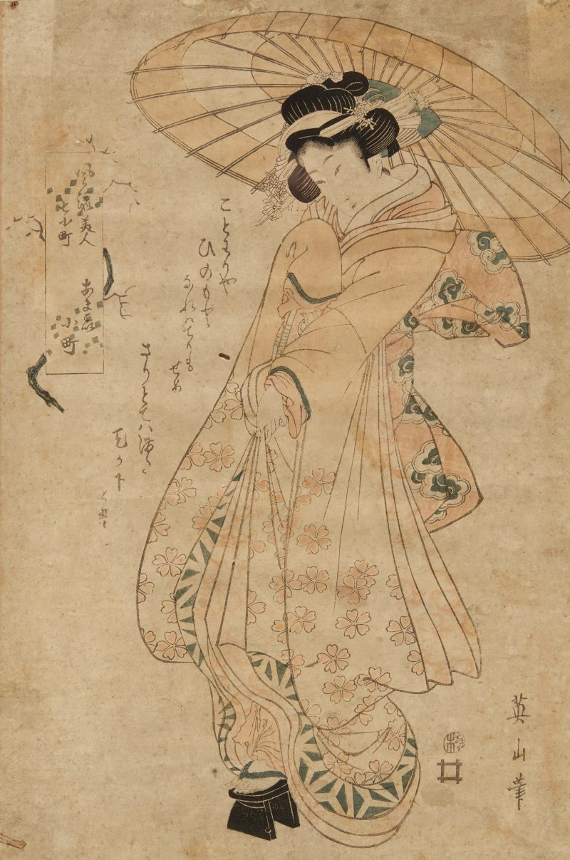 Kikugawa Eizan (1787-1867), Utagawa Kunisada (1786-1865), Keisai Eisen (1790-1848) - 图3