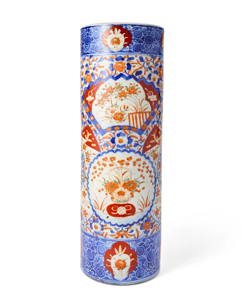 A Japanese Imari stick stand