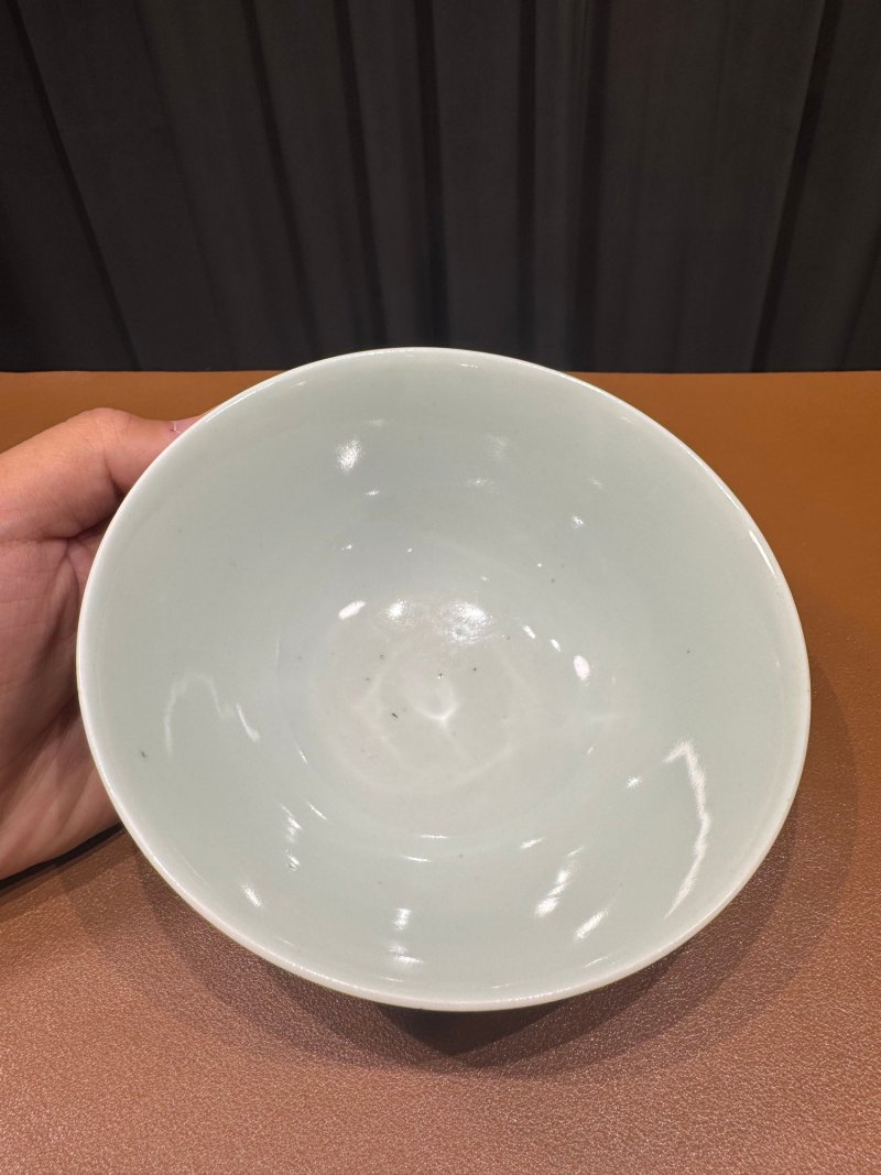 清道光 宝石红釉碗 - 图6