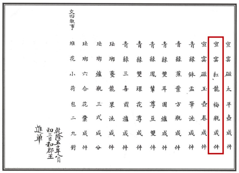 清乾隆 青花矾红海水九龙纹大梅瓶 - 图7