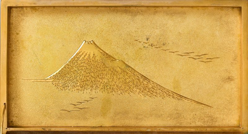 A Japanese cloisonné enamel rectangular box - 图3