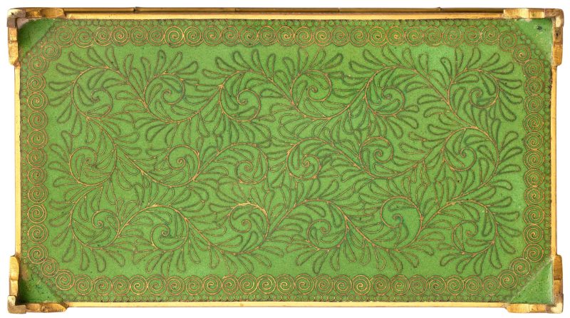 A Japanese cloisonné enamel rectangular box - 图5